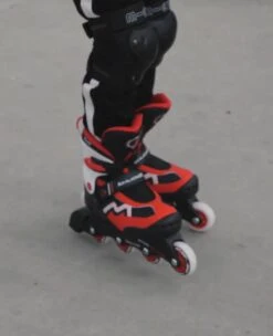 Micro - Recreational Inline Skate -Roller Sports Micro MajorityInline Red 2