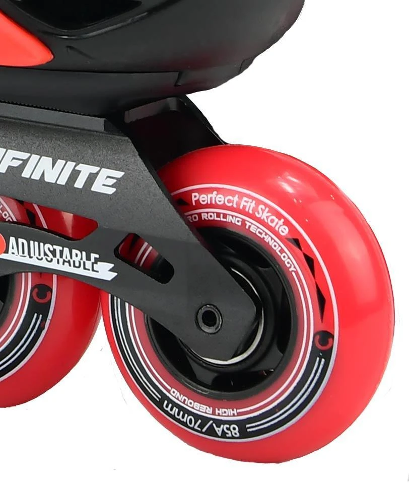Micro - Infinite Inline Skate - Black / Red 7 Micro - Infinite Inline Skate - Black / Red - Image 5