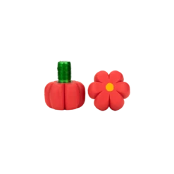 Moxi - Brake Petals Toe Stops -Roller Sports Moxi BrakePetal RedHibiscus