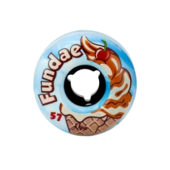 Moxi Fundae Hybrid Wheels - (4 Pack) -Roller Sports Moxi Fundae Blue Birthday Cake