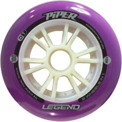 Piper - Legend - Indoor Inline Speed Wheels - 110mm / 100mm -Roller Sports PiperLegend FIRM 100MM Purple