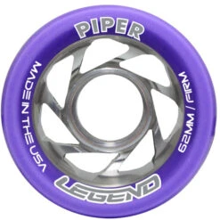 Bones Piper Legend Quad Wheels - 8 Pack 16 Bones Piper Legend Quad Wheels - 8 Pack -Roller Sports PiperLegend Firm Purple 2