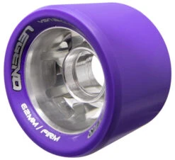 Bones Piper Legend Quad Wheels - 8 Pack 17 Bones Piper Legend Quad Wheels - 8 Pack -Roller Sports PiperLegend Firm Purple QTR 1