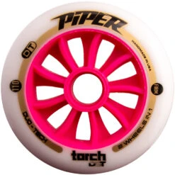 Piper - Torch - Outdoor Inline Speed Wheels - 110mm (Track / Road) - XRP 9 Piper - Torch - Outdoor Inline Speed Wheels - 110mm (Track / Road) - XRP -Roller Sports Piper Torch DST Firm 110 Pink