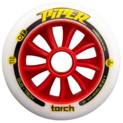 Piper - Torch - Outdoor Inline Speed Wheels - 110mm (Track / Road) -Roller Sports Piper Torch XFirm 110 Face