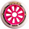 Piper - Torch - Outdoor Inline Speed Wheels - 110mm (Track / Road) - XRP -Roller Sports Piper Torch XFirm 110 Pink