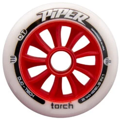 Piper - Torch - Outdoor Inline Speed Wheels - 110mm (Track / Road) -Roller Sports Piper Torch XXFirm 110 Face
