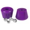 Playlife - 2 Pack Stoppers - Purple -Roller Sports PlayLife BoltOn ToeStop Purple