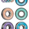 Powerslide - Wicked Bearing - Pastel (ABEC 9) - 16-pack (8mm Only) -Roller Sports Powerslide WickedPastelBearings ABEC9