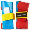 ProTec Pro Tec - Skate/Street Wrist Guards (Retro - Multi Coloured) -Roller Sports Protec Wristguard Multi front back