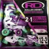RD - 2 In 1 - Inline Or Quad Adjustable Skate (Girls) -Roller Sports RDAdjustableInline TealPurple