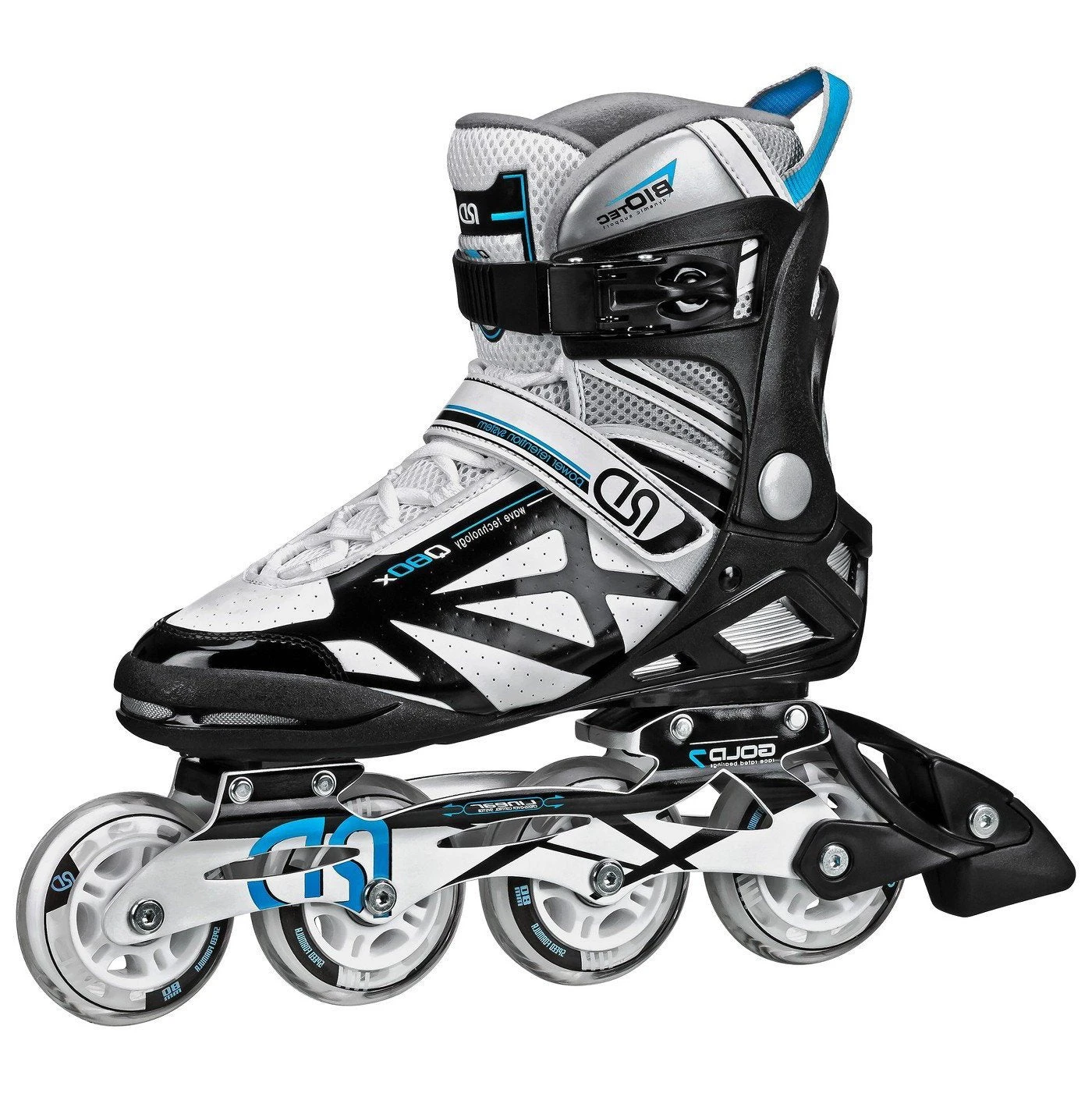RDS - Aerio Q80X - Black/White/Blue - Inline Skates 4 RDS - Aerio Q80X - Black/White/Blue - Inline Skates - Image 2