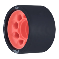 Radar Halo - Quad Wheel - (4 Pack) -Roller Sports Radar Halo 93A Pink Angle