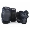 Rampage - Protective Tri-Pack - Black -Roller Sports RampageProtective Black 3