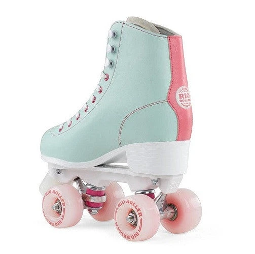 Rio Roller - Script Skates - Teal / Coral 7 Rio Roller - Script Skates - Teal / Coral - Image 5
