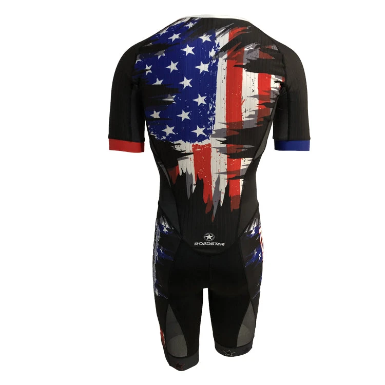 Roadstar - USA Flag Aero Pro Skinsuit 5 Roadstar - USA Flag Aero Pro Skinsuit - Image 3
