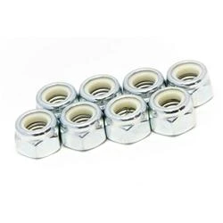 Roll-line - Axle Lock Nuts (Silver) 3 Roll-line - Axle Lock Nuts (Silver)