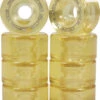 Rollerbones - Art Elite Competition Wheel - 101a - Whiskey Clear_8pk -Roller Sports Rollerbones art elite competition 57mm 8 pack 101a
