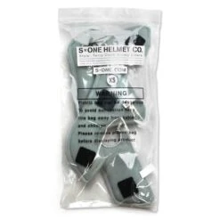 S-One - Lifer Terry Cloth Helmet Liners - Wide (Grey) -Roller Sports S One TerryClothLinerWideGrey 4