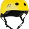 S-One Lifer Helmet - Yellow Matte -Roller Sports S One Lifer Yellow Matte 1