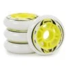 SFR - Speed Rollers - Inline Skate Wheels 72mm, 76mm & 80mm (82A) - 4 Pack -Roller Sports SFRSpeedRollerwheels 80mm 82a white 4 pack 1