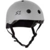 S-One Lifer Helmet - Light Grey Matte (AUS/NZ Certified) -Roller Sports S One LiferHelmet MatteLightGrey
