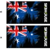 Sk8House - Aus Flag Neck Gaiter 2 Sk8House - Aus Flag Neck Gaiter -Roller Sports Sk8House AUNeckGaiter