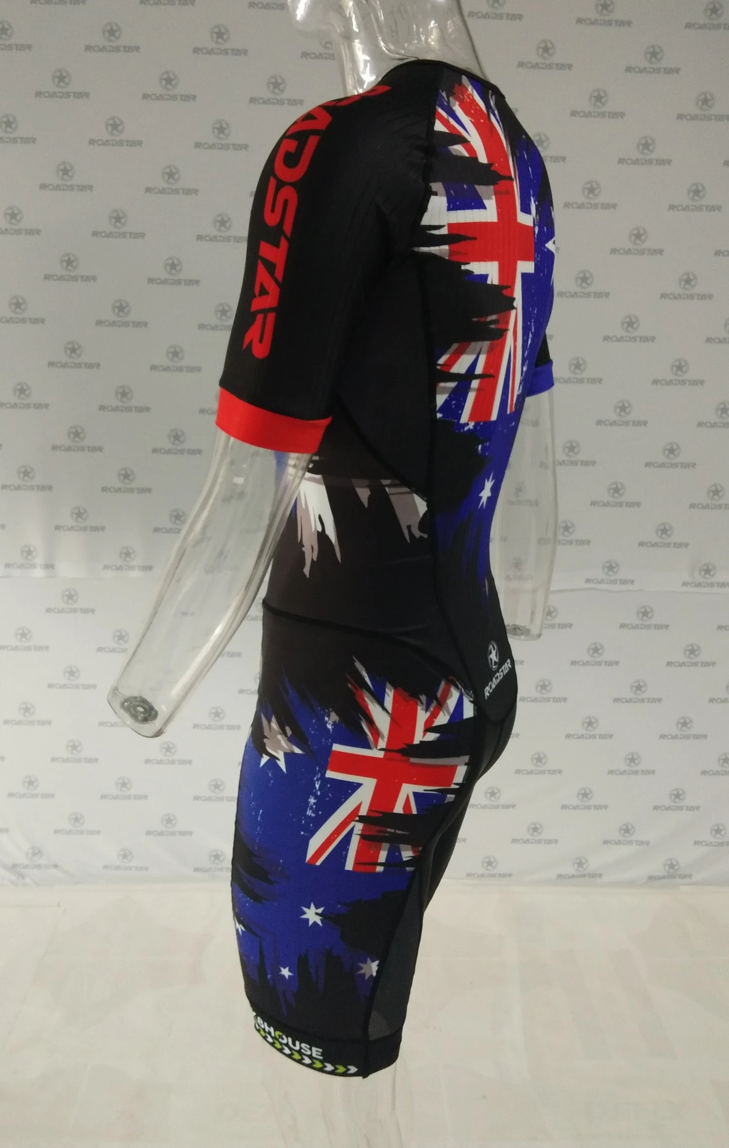 Sk8House - AUS Flag Design - Pro Aero Skin Suit 5 Sk8House - AUS Flag Design - Pro Aero Skin Suit - Image 3