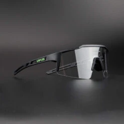 Sk8House - Race Sunglasses - 2023 Model - Photochromic -Roller Sports Sk8House2023Sunglasses Black Green
