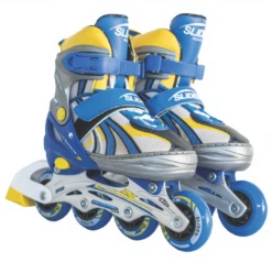 Blade X - Slider -Roller Sports Slider Blue Yellow 1