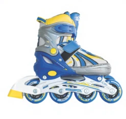 Blade X - Slider -Roller Sports Slider Blue Yellow 2
