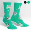 SOCK IT TO ME - Pugasus Crew Socks 2 SOCK IT TO ME - Pugasus Crew Socks -Roller Sports SockItToMe Pugasus WomensCrewSocks Teal