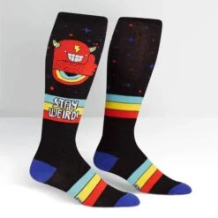 SOCK IT TO ME - Stay Weird Knee High Socks