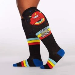 SOCK IT TO ME - Stay Weird Knee High Socks 7 SOCK IT TO ME - Stay Weird Knee High Socks -Roller Sports SockItToMe StayWeirdKneeHighSocks 2