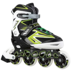 Softec Focus Neon - Adjustable Inline Skate -Roller Sports SoftecFocus Green