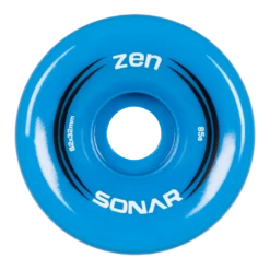 Sonar Zen Hybrid Wheels - (4 Pack) -Roller Sports SonarZen Blue 2