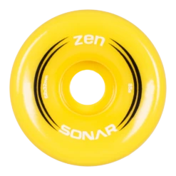 Sonar Zen Hybrid Wheels - (4 Pack) -Roller Sports SonarZen Yellow 2